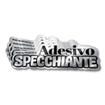 Adesivo Specchiante sticker personalizzati