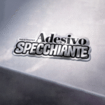 Adesivo Specchiante sticker personalizzati
