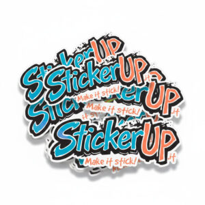 Adesivo fustellato - Fluorescente