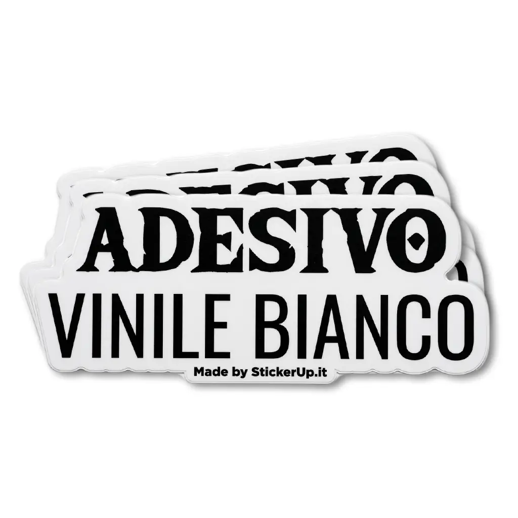 Adesivo Vinile Bianco